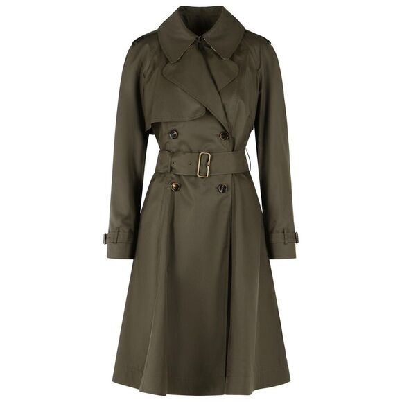 BURBERRY Jackets & Blazers - Burberry Long 'Pembury' Gabarine Trench Coat Women